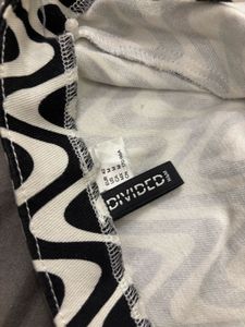 Chic Black &amp; White Mini Dress