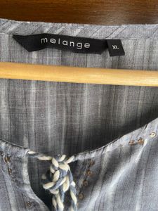 Melange Women’s Gray Kurta (xl)