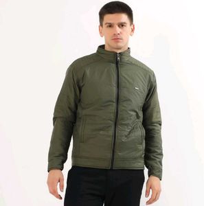 OSWAL Fur Coated Bomber Jacket.