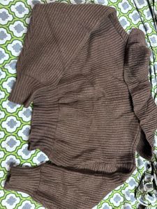 Brown Knit Sweater