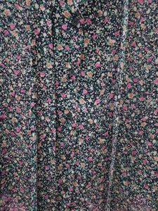 Floral Print Sheer Shirt