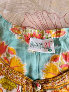 Gulab Chand Block Print Kurti
