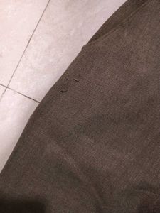 Grey Jute Formal Men&#39;s Pant .