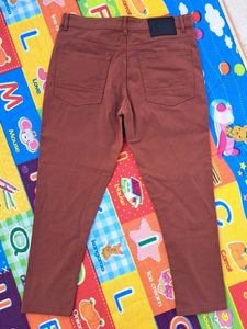 Brown Casual Jeans