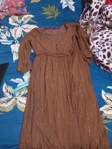 Boho Brown Maxi Dress