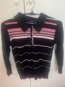Black Casual Top