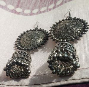 Beautiful Metallic Earrings
