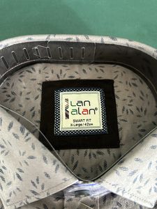 Grey Cotton Brand New Shirt