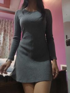 Mini Skater Dress (Winter Appropriate)