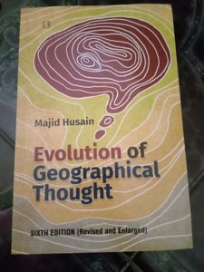 Evolution Of Geographical Thought