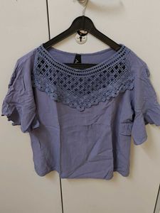 Crochet Trim Top