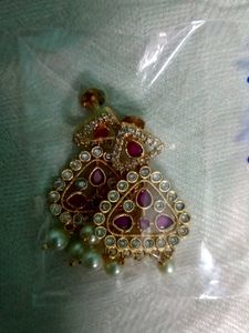 Gold-toned Dangle Earrings