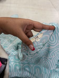 Patterned Shift Dress
