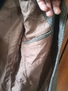 Premium Wool Blend Blazer Coat
