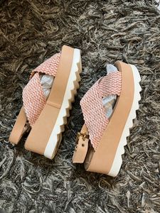 Mast &amp; Harbour Criss Cross Platform Sandals EUR37