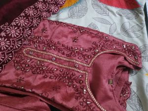 Elegant Embroidered Kurta Set