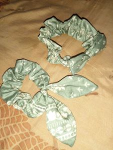 2 Hair Band 1.Rubberband