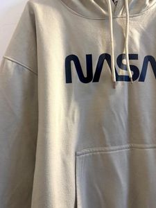 NASA Graphic Print Hoodie
