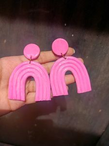 Clay Rainbow  Earrings