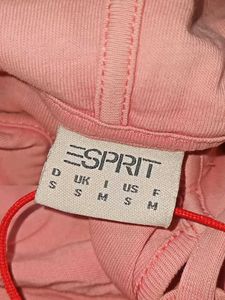 ESPRIT HOODED COQUETTE SWEATSHIRT