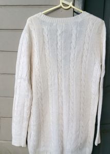 Soft Off White Korean Cardigan