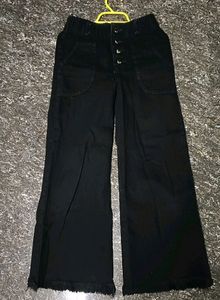 Black Wide Leg Jeans