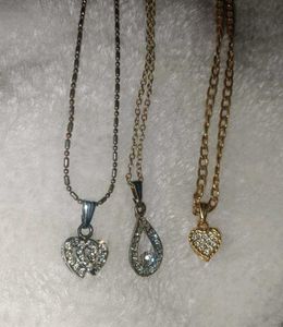 Set Of 3 Chains With Locket