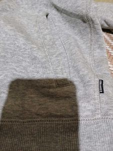 Converse Gray Zip-Up Hoodie