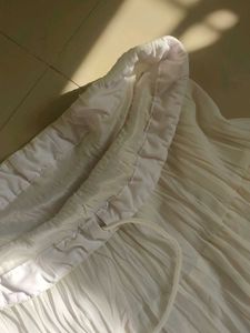 Pintresty White Maxi Skirt