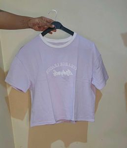Korean Cute Pastel Crop-top