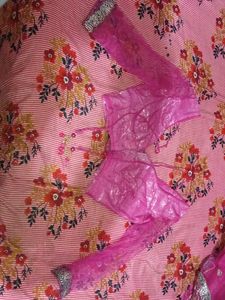 Beautiful Ethnic saree lehenga with blouse