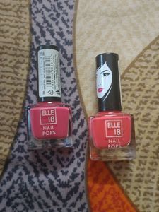 Elle 18 Nail Polish Set Of 2