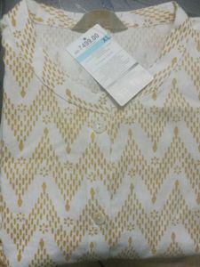 Patterned Button-Up Shirt