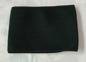 Black Neoprene Sweat Belt for Waist Trimming