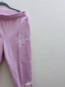 Puma pink joggers