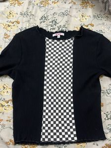 Checkered T Shirt