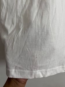 White V-Neck T-Shirt