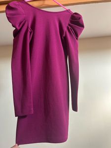Chic Purple Mini Dress