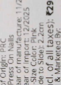 Press On &amp; False Nail Variety