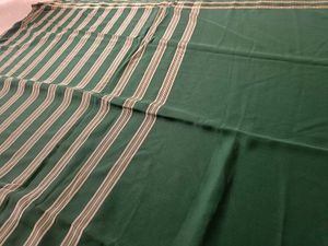 Green Striped Saree