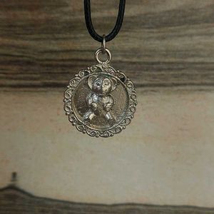 VINTAGE LUCKY CHARM BEAR PENDANT