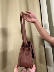 Vintage Brown Satchel Bag