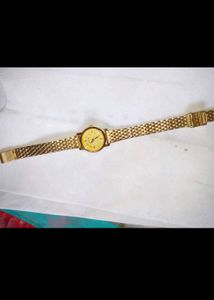 Sonata Golden Watch