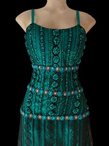 Luxury Embroidered Long Dress