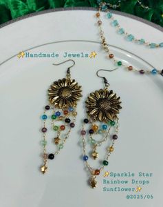 ✨️Fantasy Golden Era Bohemian Princess Earrings✨️