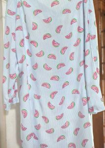 Cute Watermelon Print Top