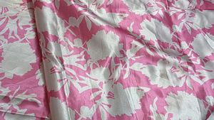 Pink Floral Fabric