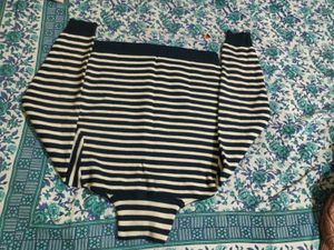 Striped Knit Sweater