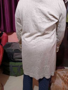 Elegant Grey Cardigan