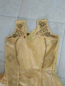 Beautiful Attached Jacket Gown